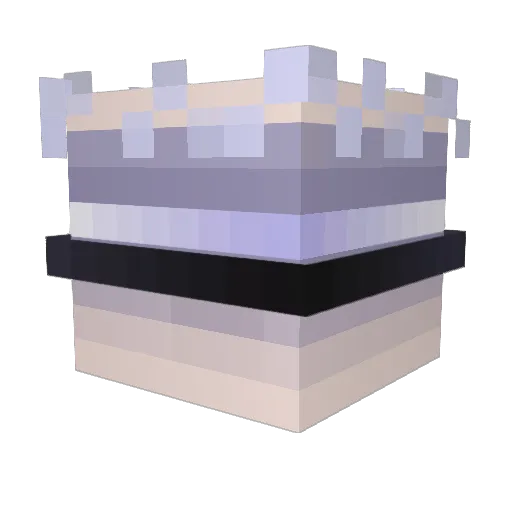alexpaulsalas Minecraft avatar head, 3D render