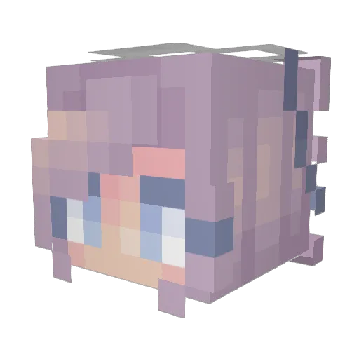 alexpaz2002 Minecraft avatar head, 3D render