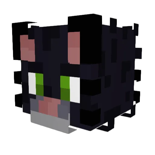 alexpiplapo Minecraft avatar head, 3D render