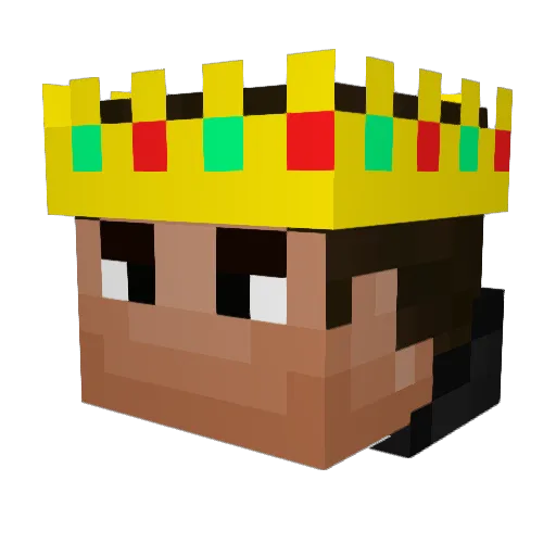 alexramsey12 Minecraft avatar head, 3D render