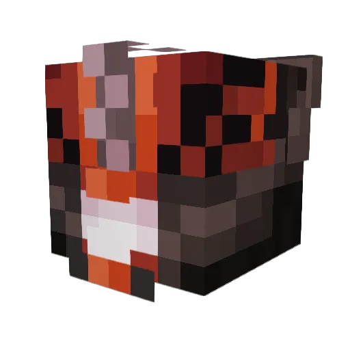 alexrr7 Minecraft avatar head, 3D render