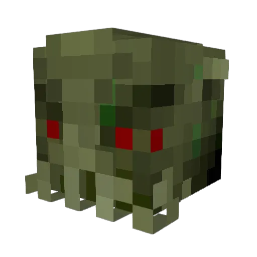 alexshannon Minecraft avatar head, 3D render
