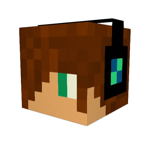 alexsmith11 Minecraft avatar head, 3D render