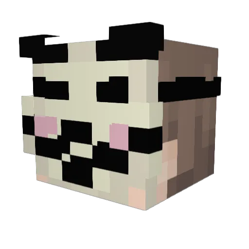 alexsos12 Minecraft avatar head, 3D render