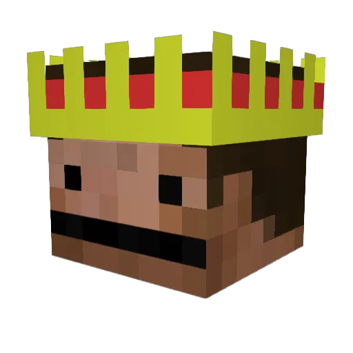 alexthekillerxx Minecraft avatar head, 3D render