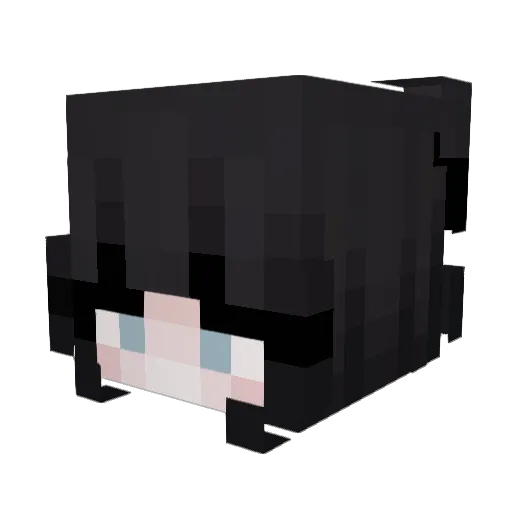 alextheunknown Minecraft avatar head, 3D render