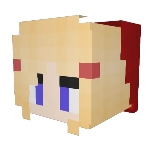 alexy0511 Minecraft avatar head, 3D render