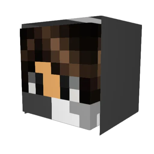 alezapata13 Minecraft avatar head, 3D render
