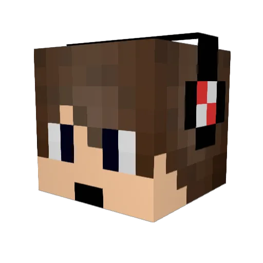 alfares1 Minecraft avatar head, 3D render