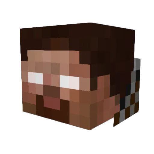 alfi88 Minecraft avatar head, 3D render