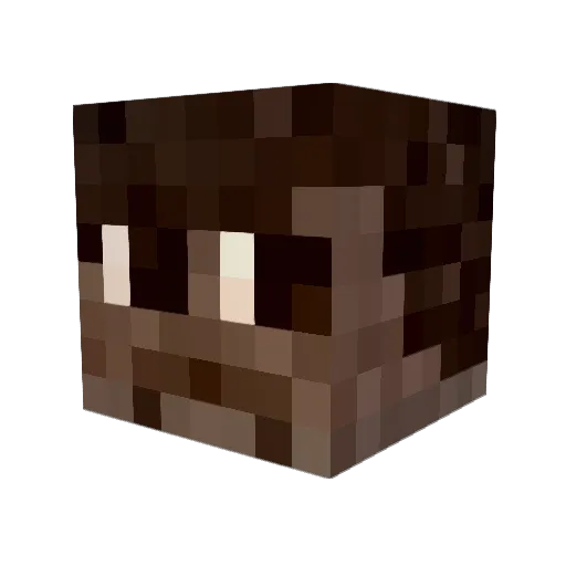 alfitiz Minecraft avatar head, 3D render
