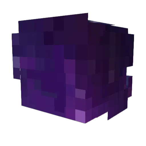 alfmol Minecraft avatar head, 3D render