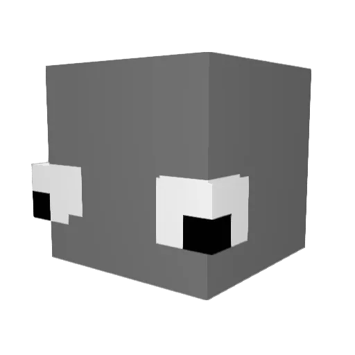 alfonso12342y Minecraft avatar head, 3D render
