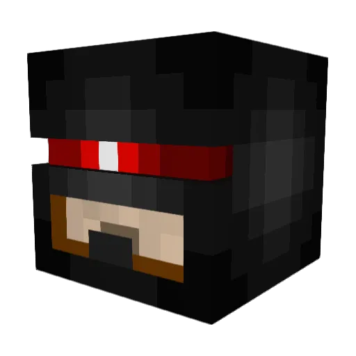 alfred2013 Minecraft avatar head, 3D render