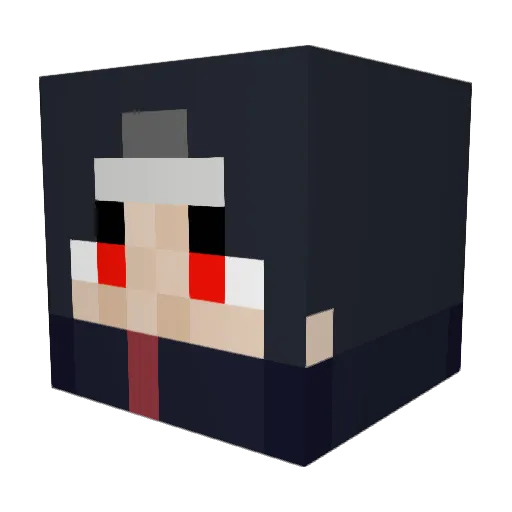 alfredt Minecraft avatar head, 3D render