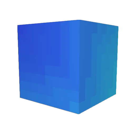 ali086 Minecraft avatar head, 3D render