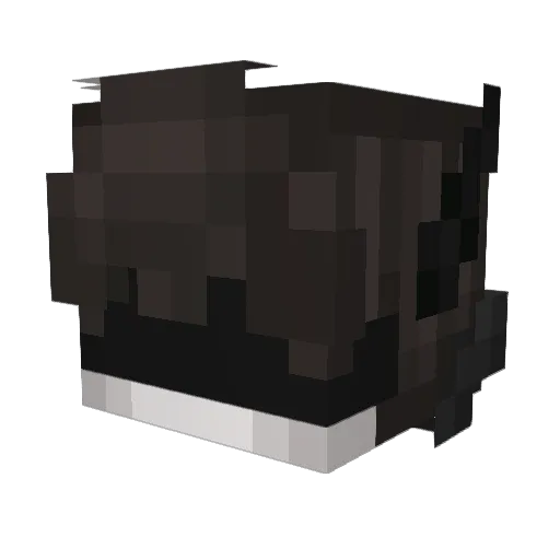 ali255z Minecraft avatar head, 3D render