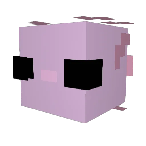 aliance7895 Minecraft avatar head, 3D render