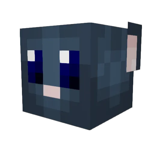 aliatc11 Minecraft avatar head, 3D render