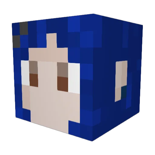 alicia_eowyn Minecraft avatar head, 3D render