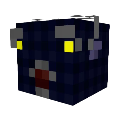 alickst Minecraft avatar head, 3D render