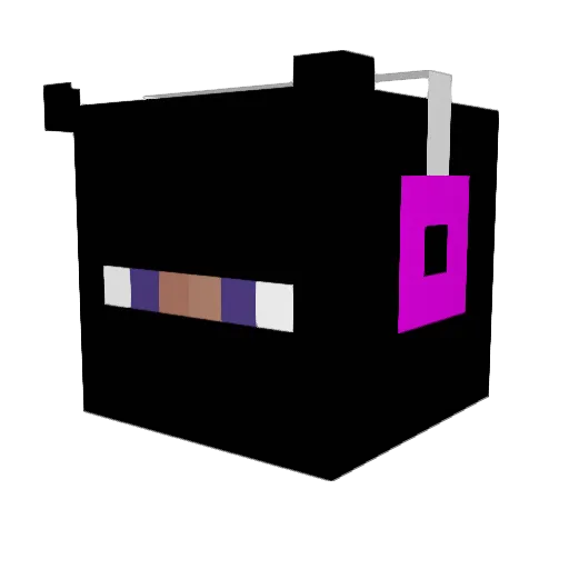 alidaman99 Minecraft avatar head, 3D render