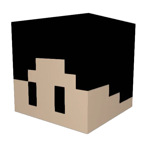 alienani3 Minecraft avatar head, 3D render