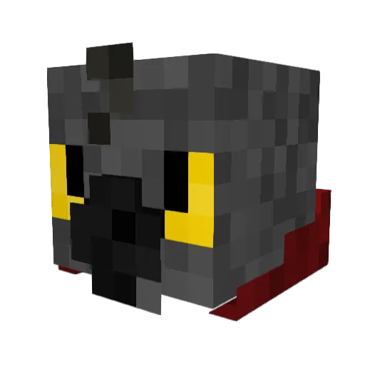 aliendude777 Minecraft avatar head, 3D render