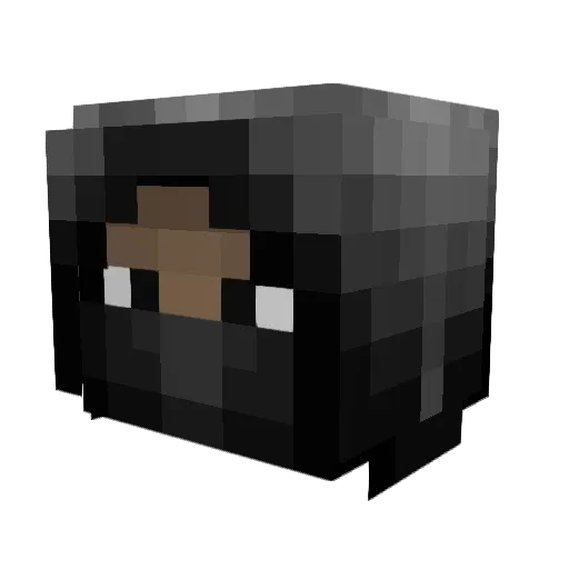 alij36007 Minecraft avatar head, 3D render