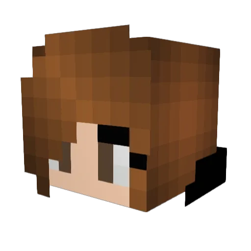 alika2005 Minecraft avatar head, 3D render