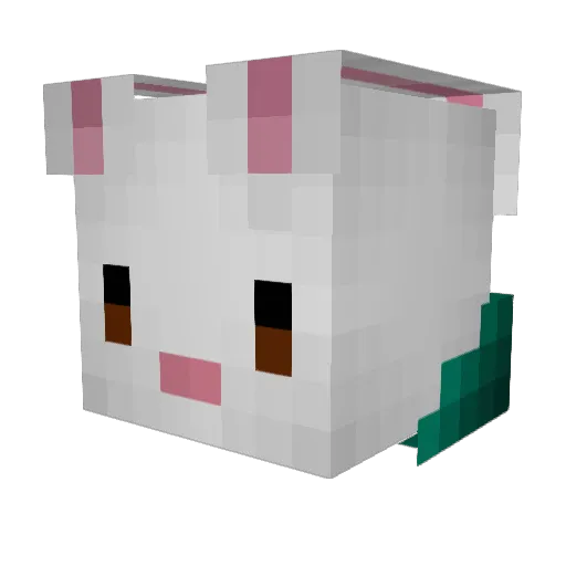 alikm1386 Minecraft avatar head, 3D render