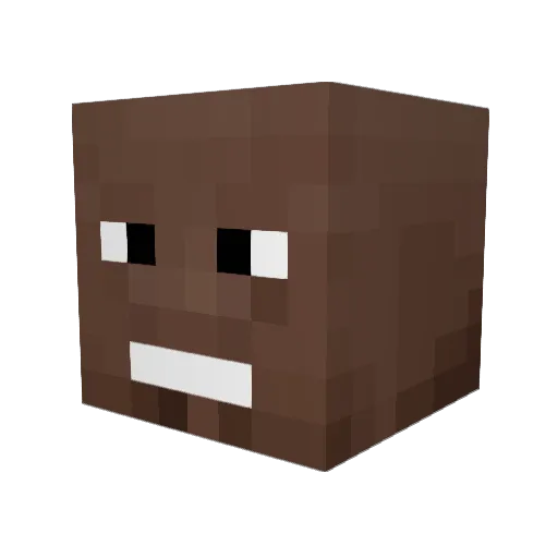 alimanlol23 Minecraft avatar head, 3D render