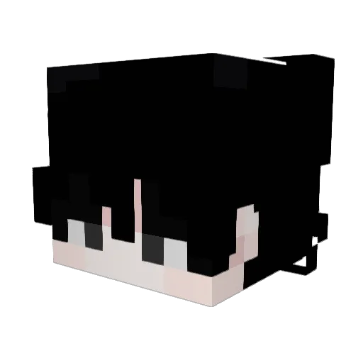 alina1188 Minecraft avatar head, 3D render