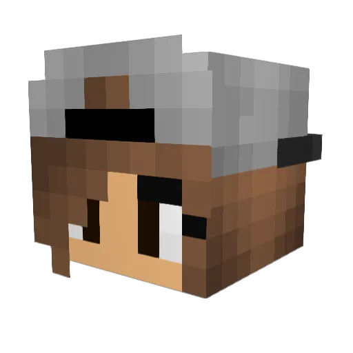 alishawagner Minecraft avatar head, 3D render