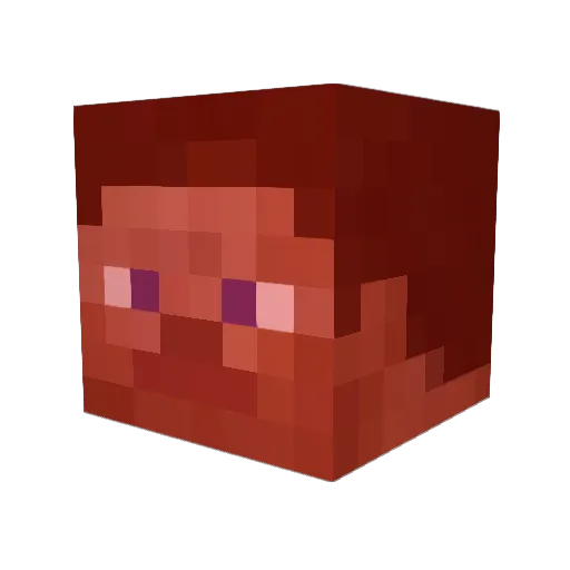 alisonVASCO Minecraft avatar head, 3D render