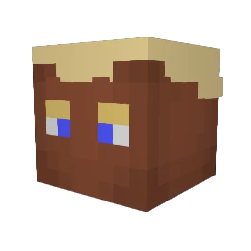 alisshow00 Minecraft avatar head, 3D render