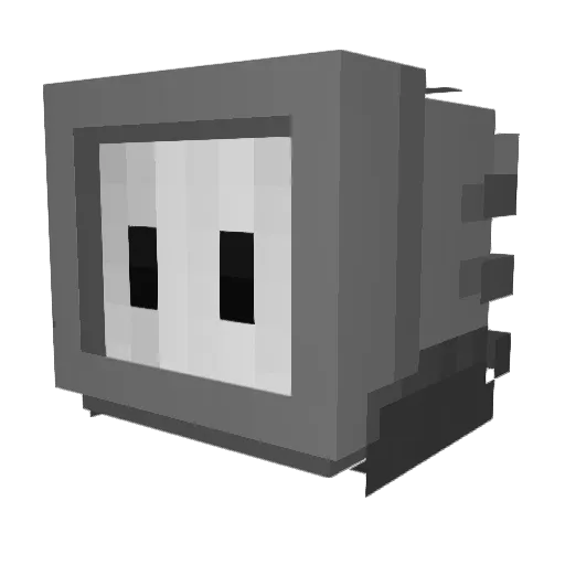 alissonmdo Minecraft avatar head, 3D render