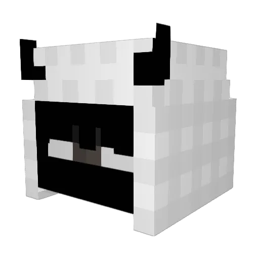 alistertesta Minecraft avatar head, 3D render