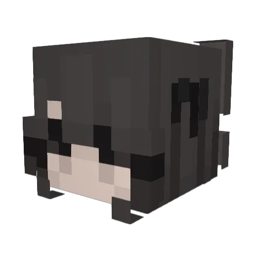 alistry Minecraft avatar head, 3D render