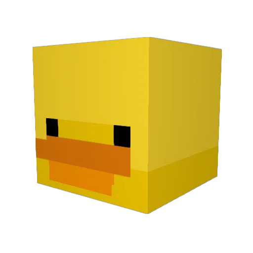 alittlebug Minecraft avatar head, 3D render
