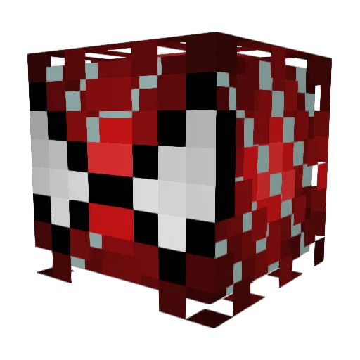 aliya1823 Minecraft avatar head, 3D render
