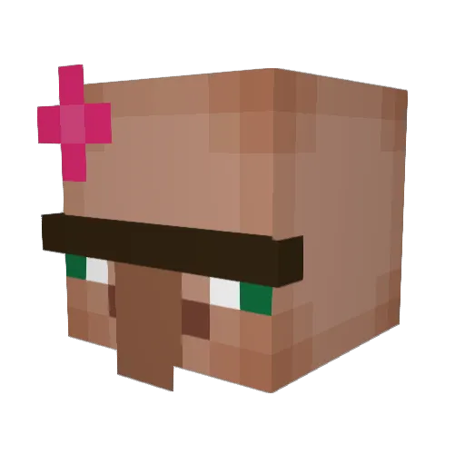 aljaf1234 Minecraft avatar head, 3D render