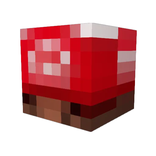 alkalde Minecraft avatar head, 3D render