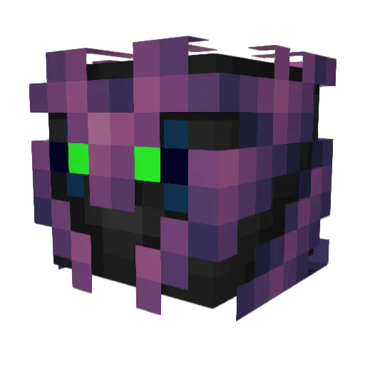 allah24 Minecraft avatar head, 3D render