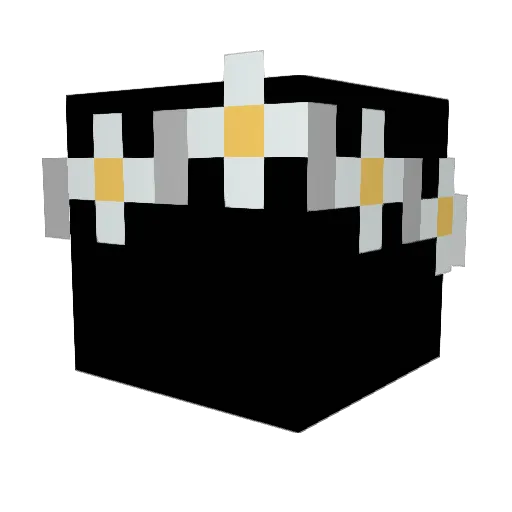 allahgibiyim Minecraft avatar head, 3D render
