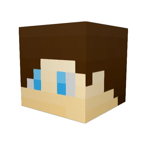 allboy1000 Minecraft avatar head, 3D render