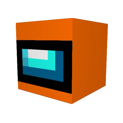 alldayswole Minecraft avatar head, 3D render
