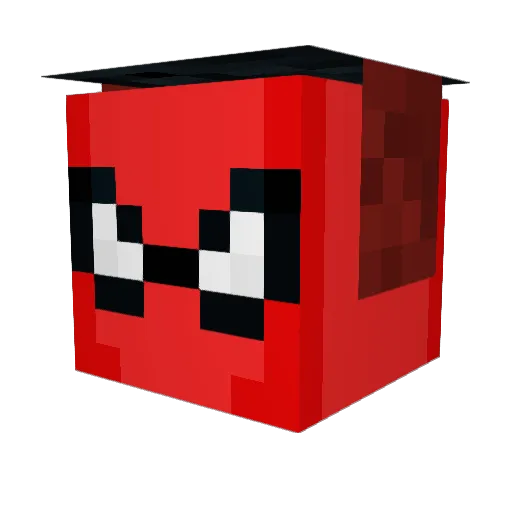 allex_ Minecraft avatar head, 3D render