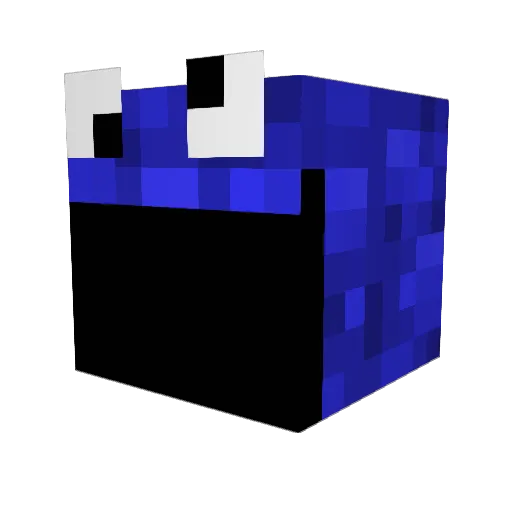 alliezz8 Minecraft avatar head, 3D render