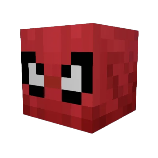 allifisch Minecraft avatar head, 3D render